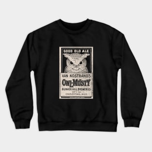 Owl-Musty Ale (variant) Crewneck Sweatshirt